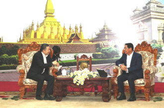 Vientiane Party Secretary Discusses Investment Opportunities with CP Group Chairman